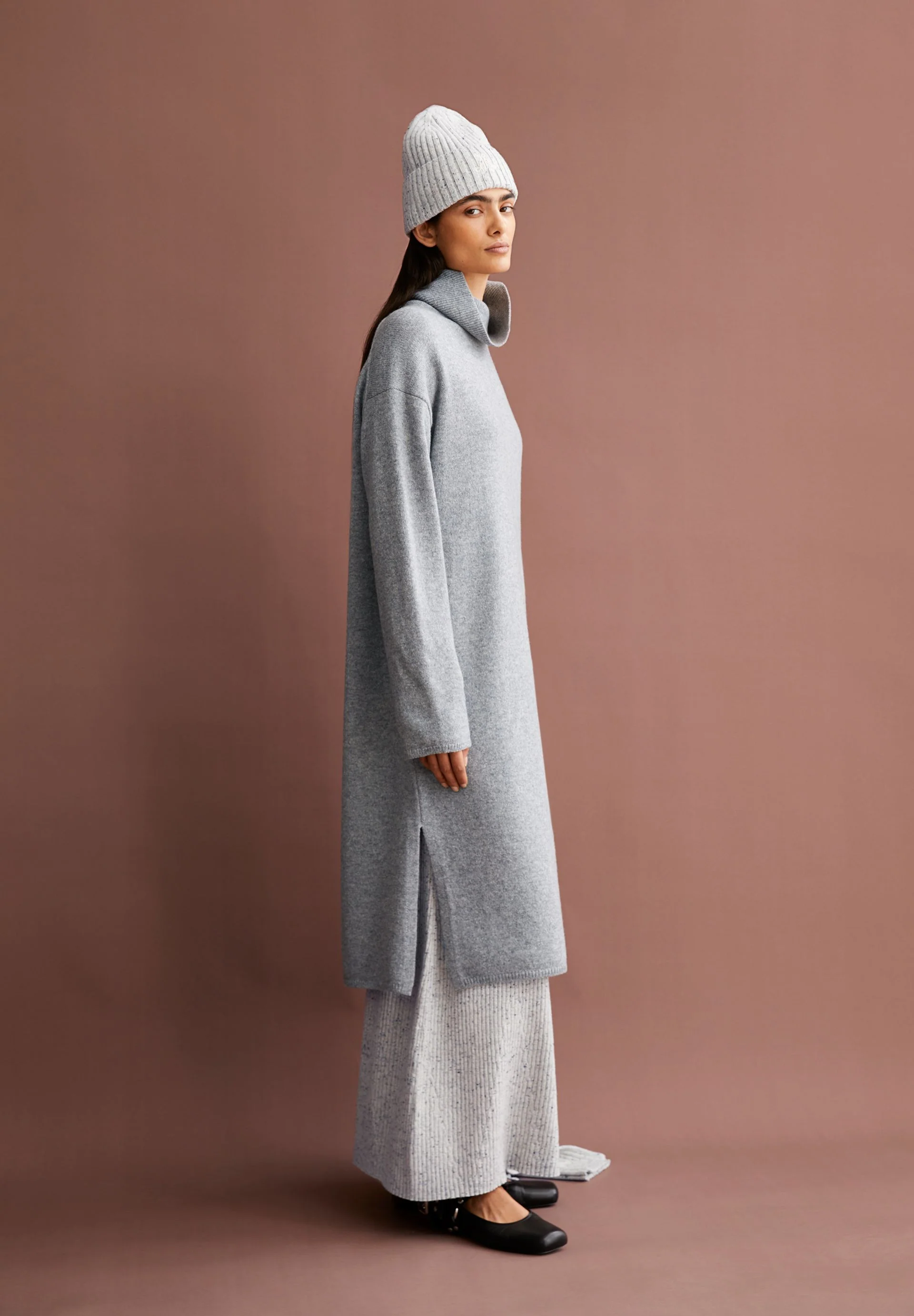 ARADIAA KLEID | silver melange - Image 4