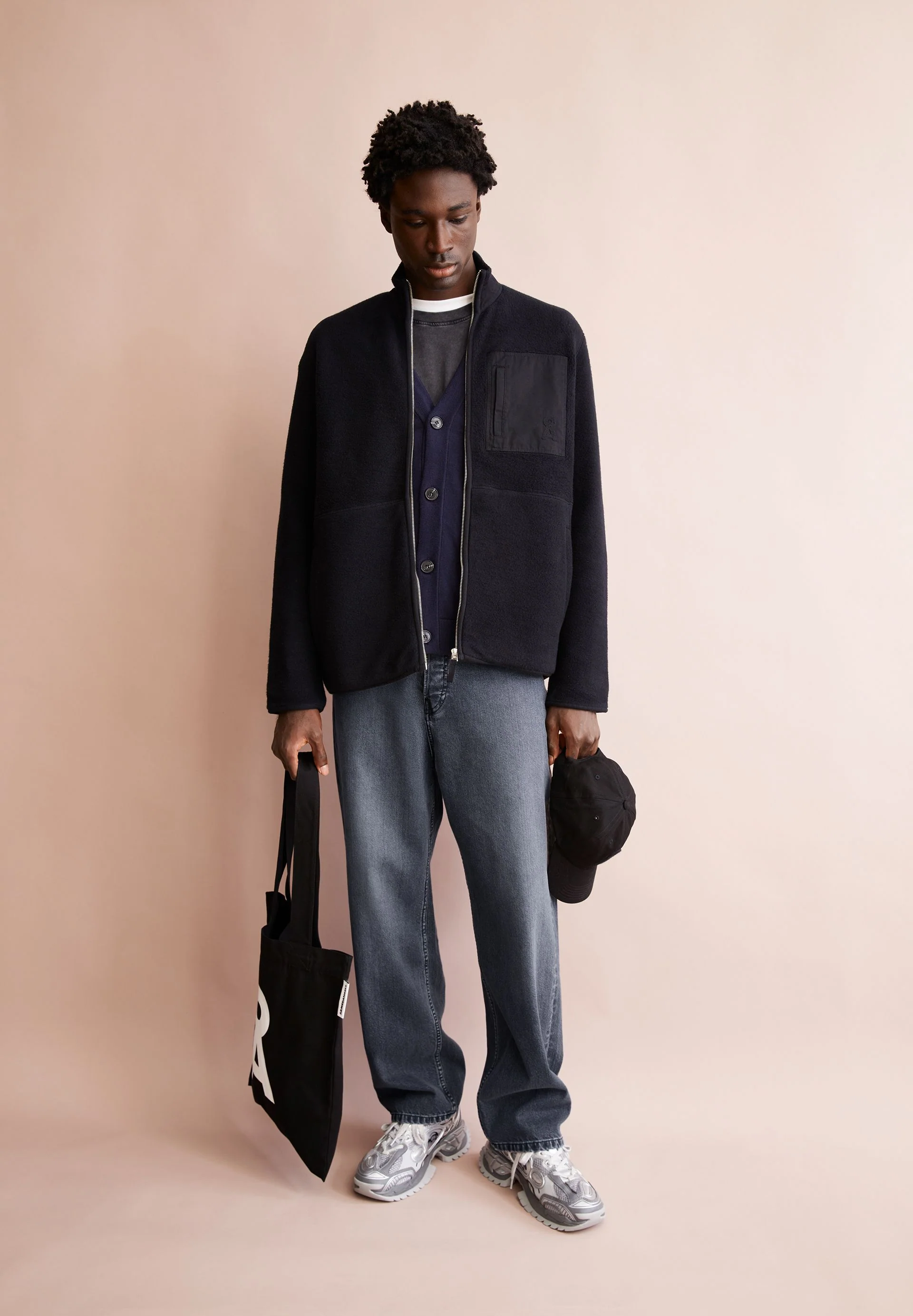 FLAABO FLEECE JACKET | black - Image 4