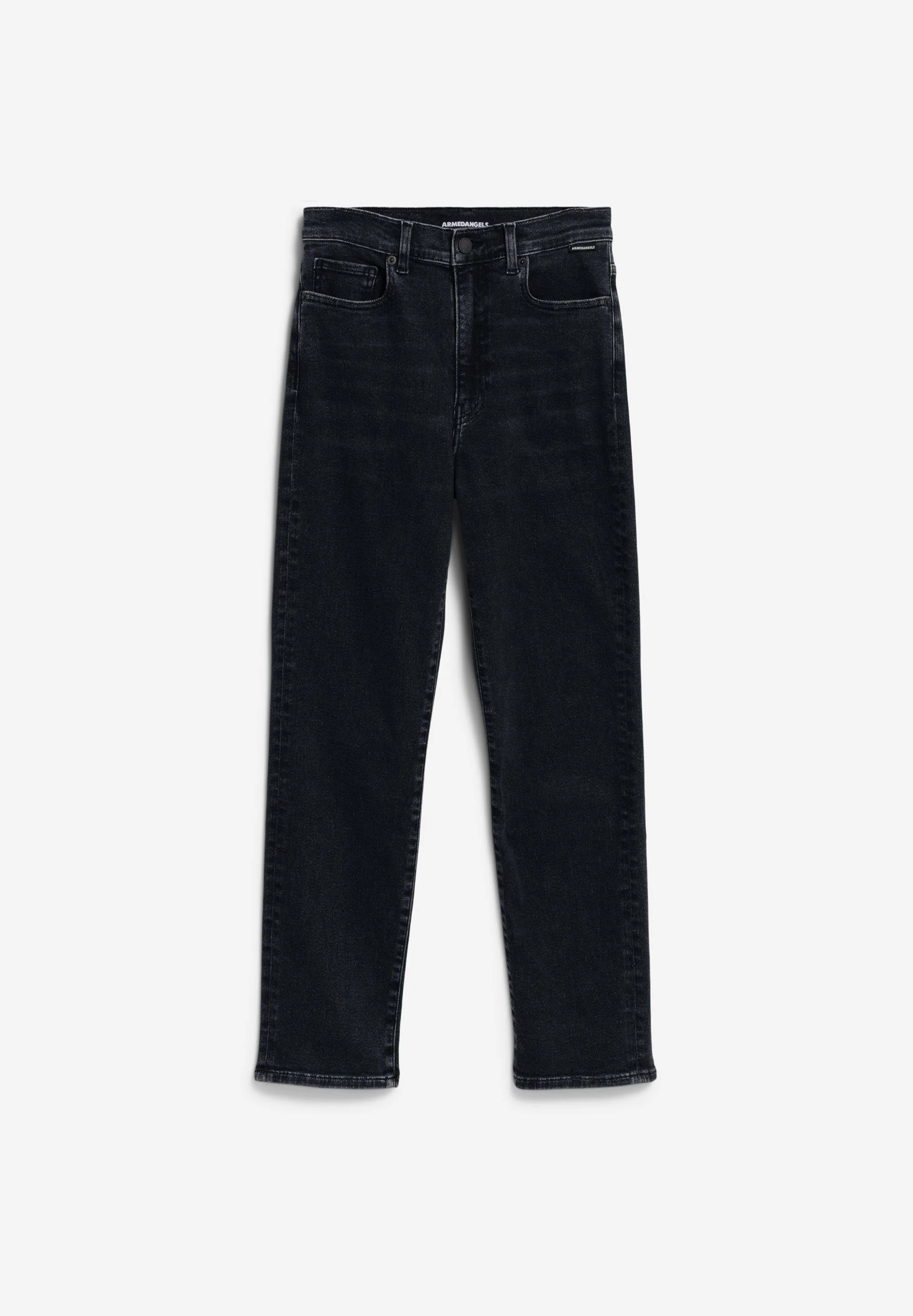 LEJAANI HIGH WAIST SLIM JEANS | blackish - Image 7