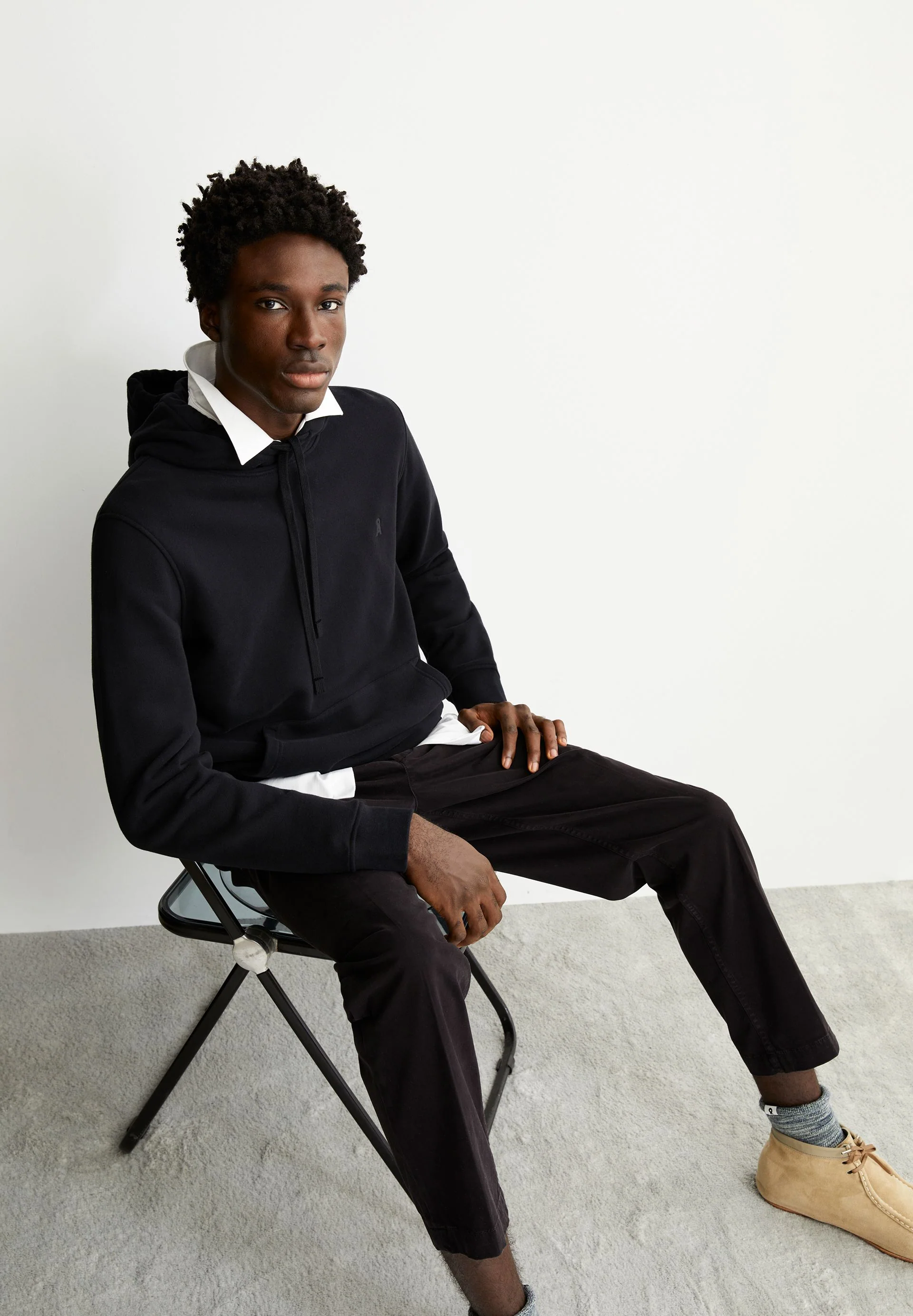 PAARLO LOOP SWEATHOODIE | black - Image 4