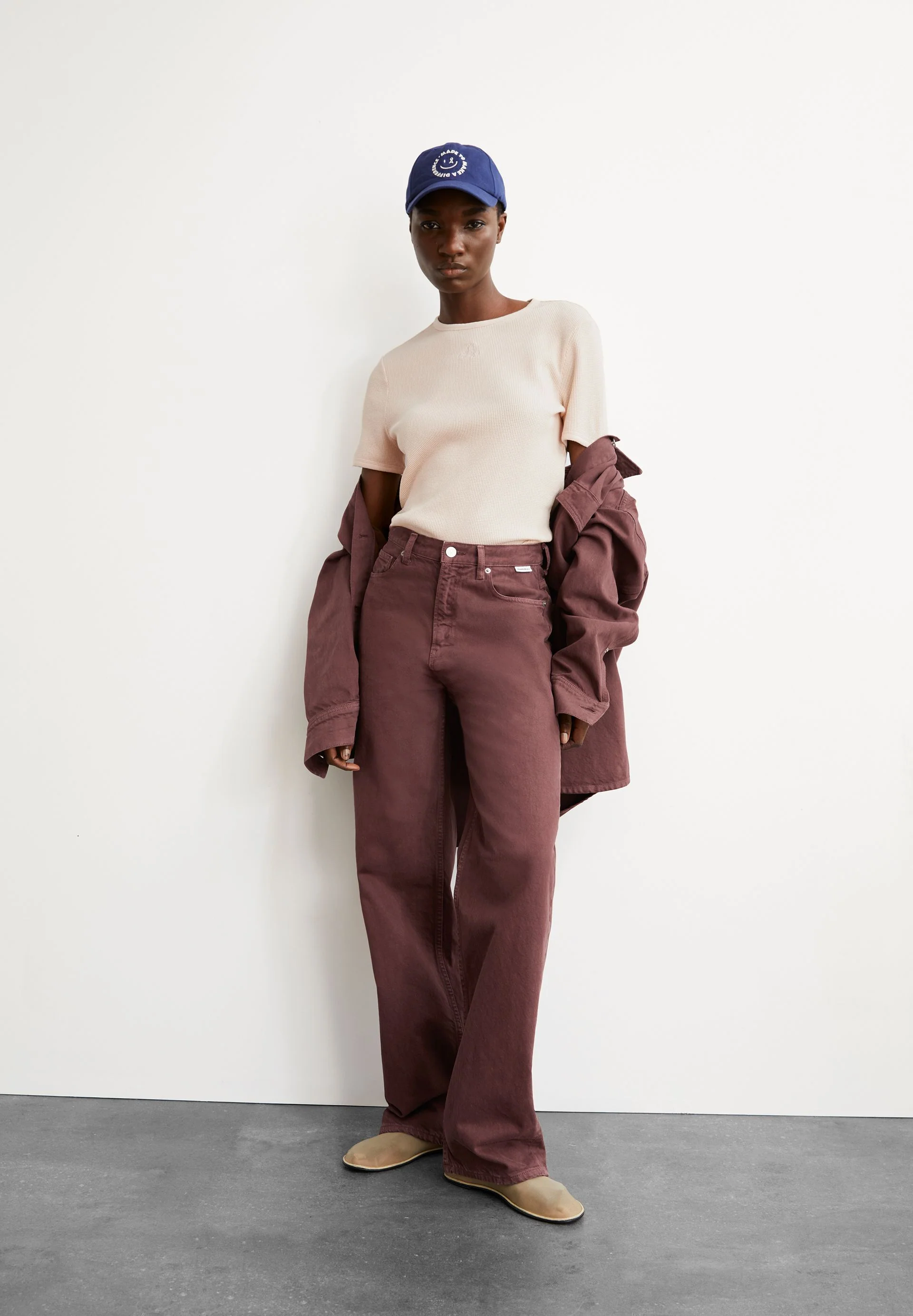 WALINAA GMT WASH T-SHIRT | pale peach - Image 4