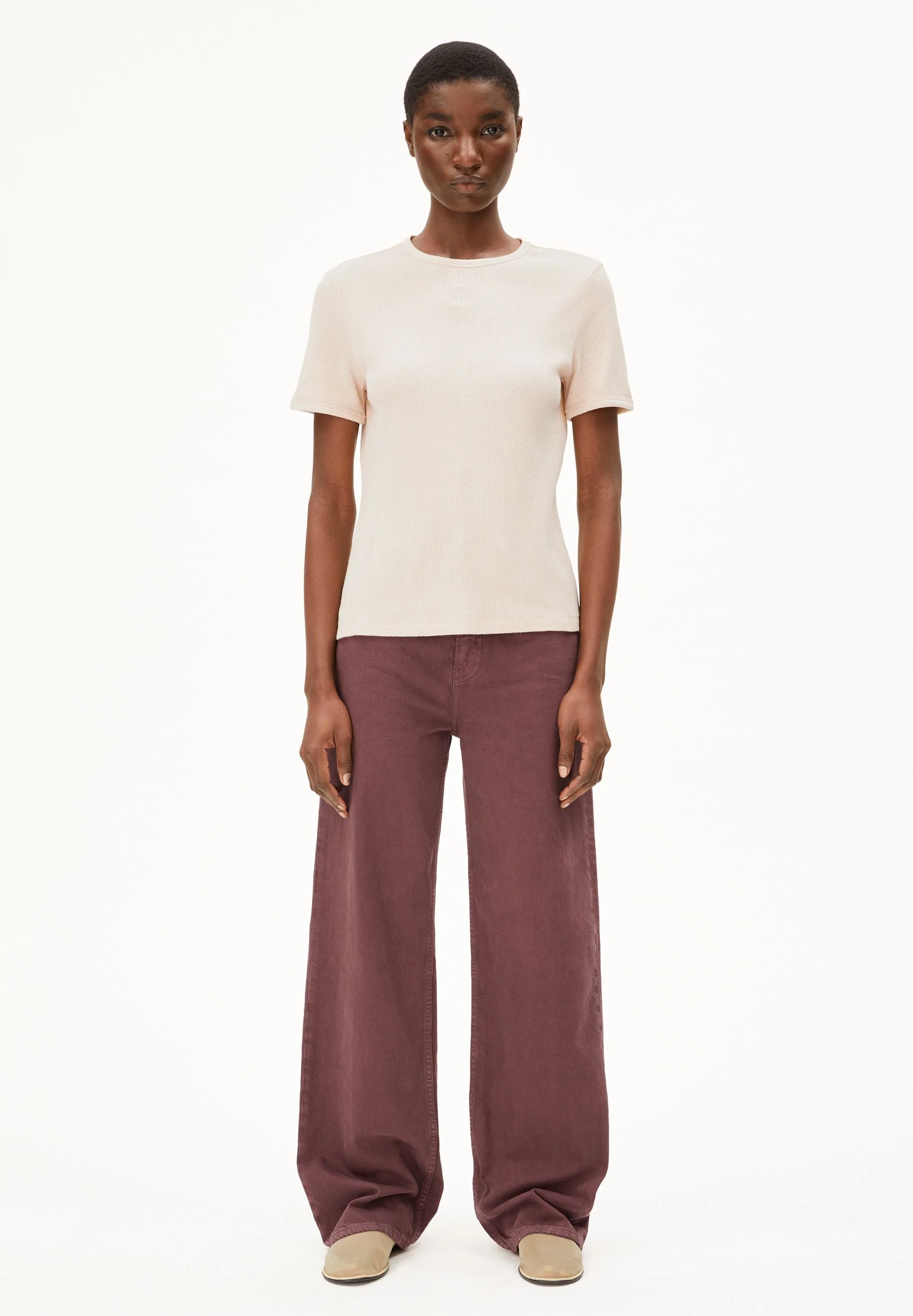 WALINAA GMT WASH T-SHIRT | pale peach - Image 5