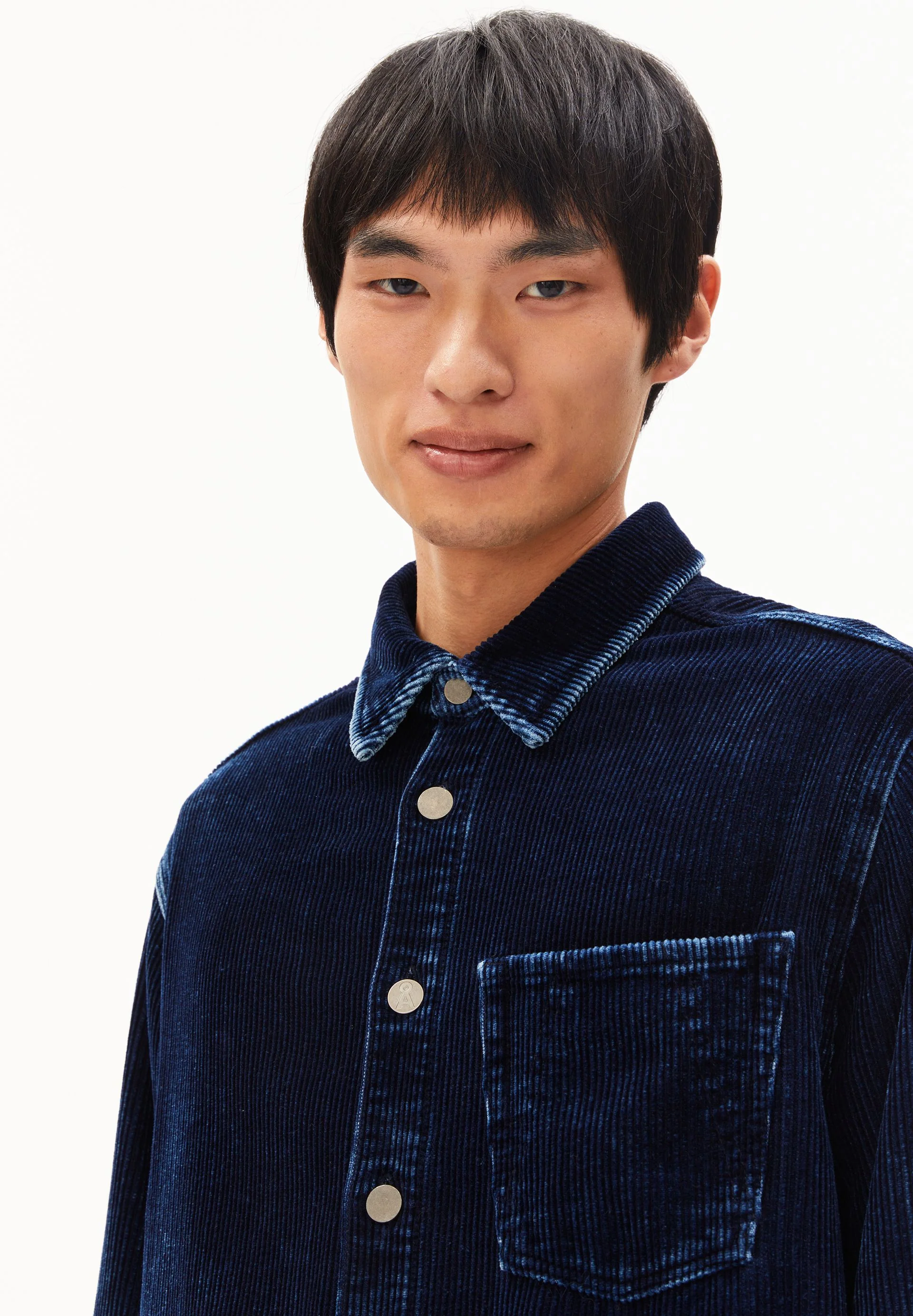 YUNAAI INDIGO CORDJACKE | indigo corduroy - Image 3